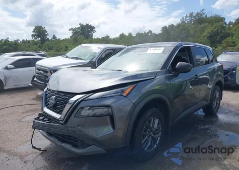 2022 Nissan Rogue S Fwd из США, поврежденный, VIN 5N1BT3AA8NC707907